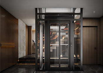 曳引式龙门架结构别墅电梯：古韵今风，舒适与安全的完美融合